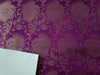 SILK Brocade fabric purple & Metallic Gold color 44" WIDE BRO214[4]