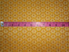 Pure SILK BROCADE FABRIC Mango Yellow,Red & Metallics COLOR 44" WIDE BRO314[2]
