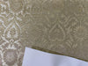 Spun Brocade Fabric Antique White & Metallic Gold colour 44" wide BRO301[3]