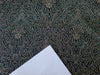 Silk Brocade Black &amp; Golden Cream Colour 44" wide BRO294[1]