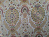 SILK BROCADE FABRIC Ivory, MULTI COLOR & Metallics color 44" wide BRO274[1]