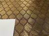 BROCADE FABRIC BLACK WITH METALLIC GOLD AND BLACK COLOR 44" WIDE BRO277[3]