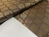 BROCADE FABRIC BLACK WITH METALLIC GOLD AND BLACK COLOR 44" WIDE BRO277[3]