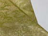 SILK Brocade Fabric Light Olive,Light Caramel & Cream Color 44" wide BRO277[5]