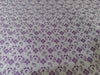SILK BROCADE FABRIC Ivory & Pinkish Purple COLOR 44" WIDE BRO390[1]