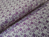 SILK BROCADE FABRIC Ivory & Pinkish Purple COLOR 44" WIDE BRO390[1]