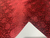 Spun Brocade Fabric Black & Red color 44" WIDE BRO380[4]