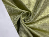Spun Brocade Fabric Light Olive color 44" wide BRO383[3]