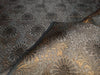 Spun Brocade Fabric Black,Grey & Metallic Gold color 44" WIDE BRO374[2]