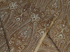Silk Brocade Cream,Beige,Brown & Metallic Gold Color 44" wide BRO296[1]