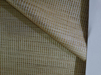 Spun Brocade fabric Beige & Metallic Silver Color 44" WIDE BRO361[4]