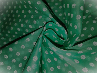 Cotton organdy printed 44 inches pastel mint green [15612/13] available in 4 prints [abstract, motif ,block print]