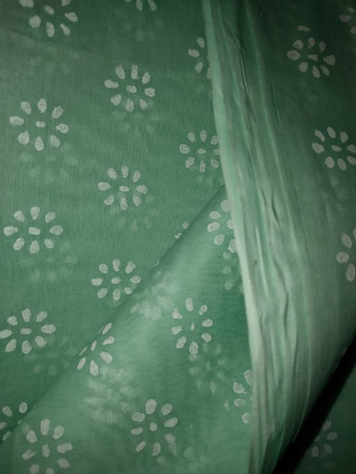 Cotton organdy printed print 44 inches
