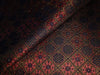 Brocade Fabric Embroidered 44" wide BRO853 available in four colors [CLOUDY BLUE,SILVER BLUE,TEAL, PINKISH RED]