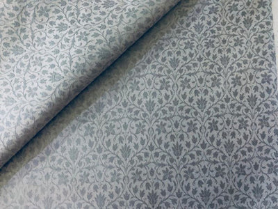 Silk Brocade fabric dusty grey color 44" wide available in two colors DUSTY GREY and PURPLE BRO738[6/7]
