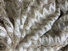 Jute x Cotton knitted lace net fabric 44" wide [15873]