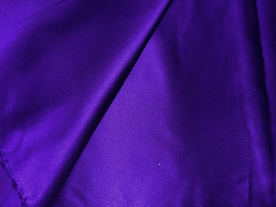 100% SILK DUTCHESS SATIN 48 momme  indigo 54" wide [18377]