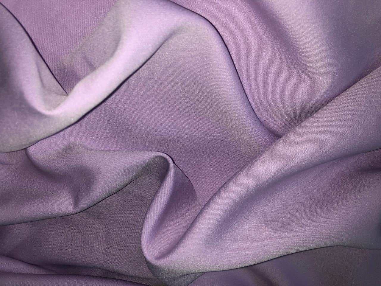 Scuba Crepe Stretch Jersey Knit Dress Fabric ~58" wide available in 3 colors lilac, garnett brunette and burnt sienna brown