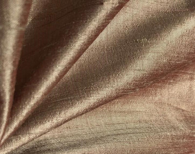 100% Pure silk dupioni fabric red x cream  color 54" wide with slubs MM129[1]