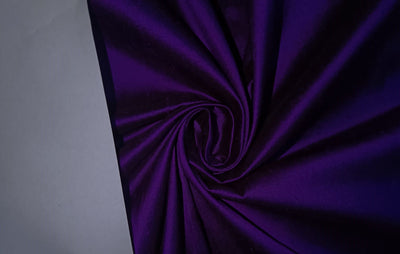 SILK Dupioni FABRIC Deep Purple color 54" wide DUP203[3]