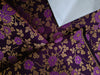 Silk Brocade fabric available in 3 colors egg plant, ink blue and green color 44" WIDE BRO899[1,2.3]