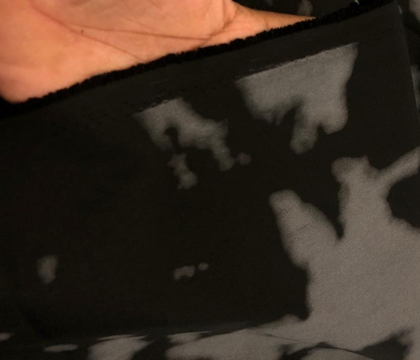 Polyester lycra Digital Camouflage Print Dress fabric 58 Inches wide available in white and charcoal grey [18550/51]