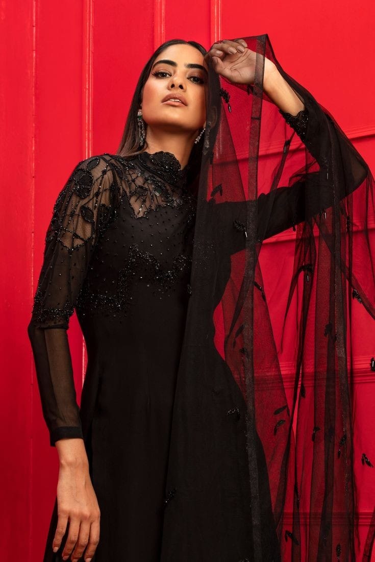 net dress black Black Net Long Sleeve Fitted Dress 26047