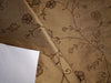 Rich brown color silk embroidered dupioni 54&quot; wide by the yard DUPE17[1]