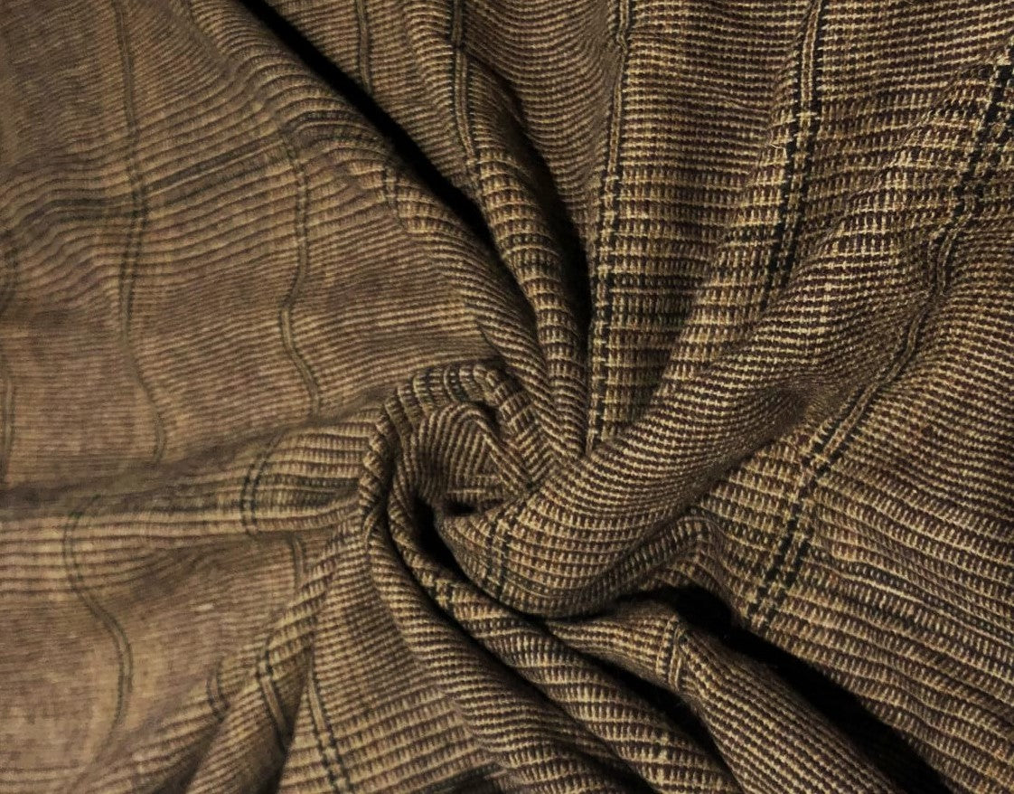 Recycled wool 40% synthetic fiber 60%  fabric  58" wide [17744]