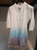 HAND PAINTED  Tie and dye stitched dresses in cotton available in 7  colors