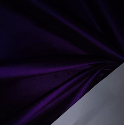 SILK Dupioni FABRIC Deep Purple color 54" wide DUP203[3]