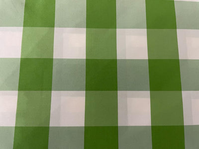 100% PURE SILK TAFFETA FABRIC GREEN IVORY PLAIDS 54&quot;wide TAFC65[1]