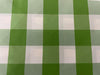 100% PURE SILK TAFFETA FABRIC GREEN IVORY PLAIDS 54&quot;wide TAFC65[1]