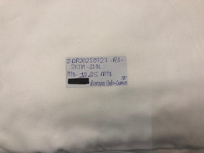 100% Natural Banana Fiber Fabric White color 58" wide 135gsm[18493]