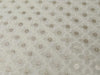 100% cotton brocade FABRIC IVORY and gold metallic MOTIF jacquard COLOR 44" wide BRO882[4]