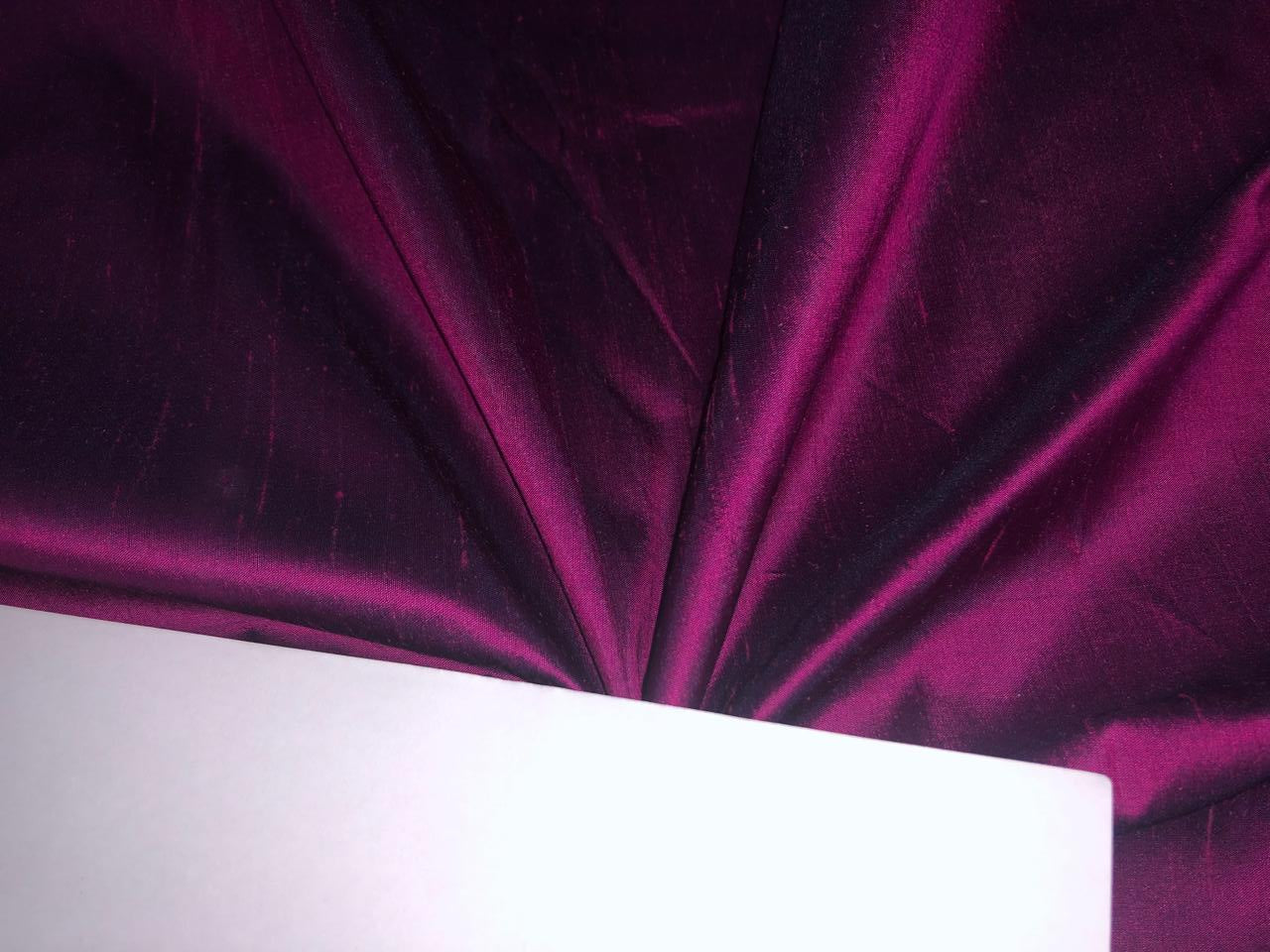 Silk Dupion fabric PINK X BLACK color 54" wide DUP408[1]