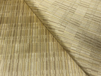 100% Silk Taffeta Jacquard Fabric shades of cream, beige and gold  jacquard  TAFJACNEW13[1]