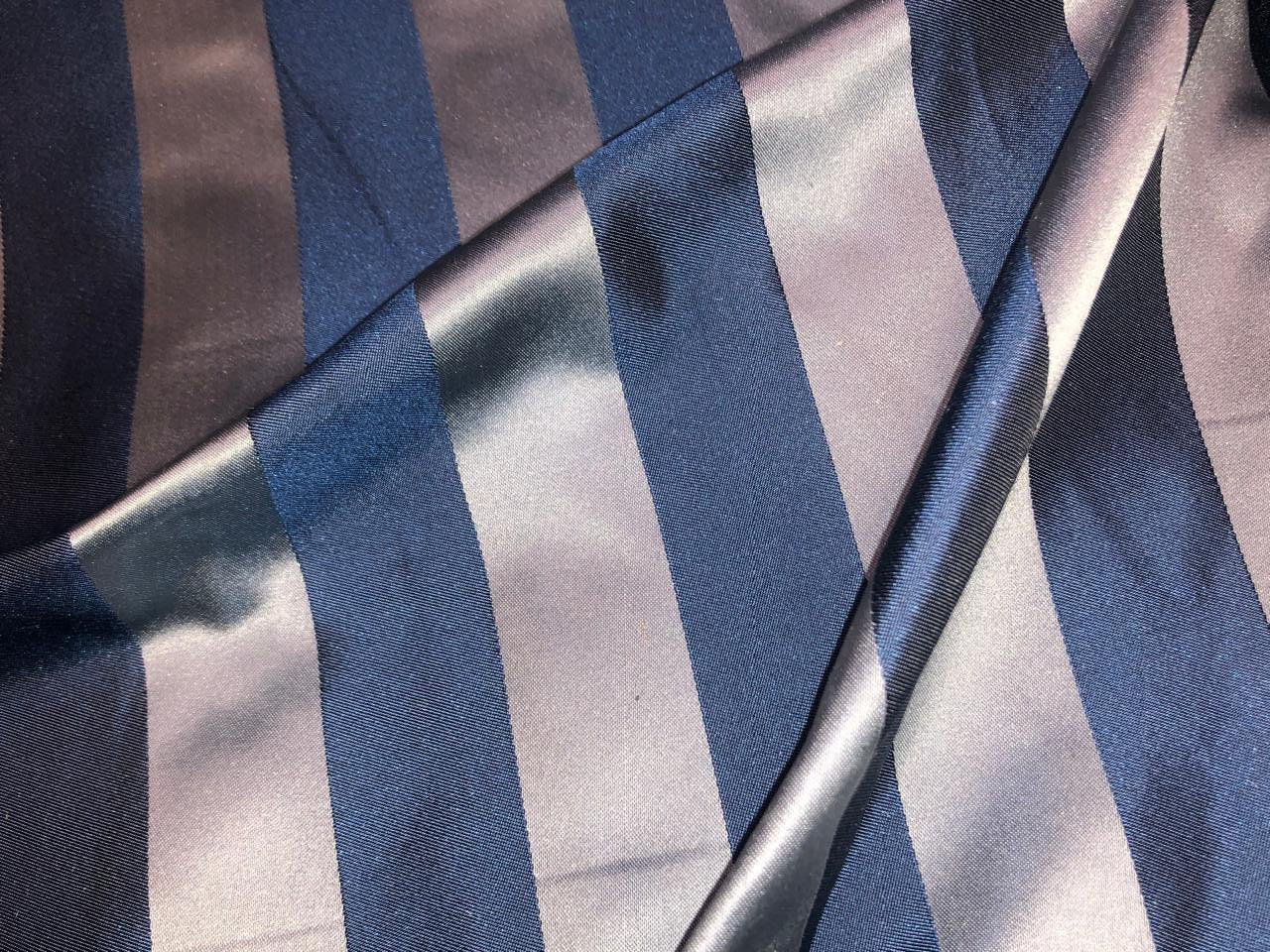 100% silk Taffeta satin stripes available in 8 different color shades [18296/97/98/99/18307/08/09/10]