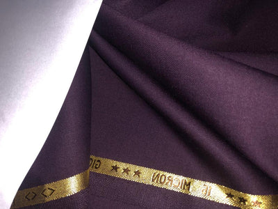 Suiting Superfine  blended 70% poly 30% wool  58" wide [15637/38]available in 2 colors olive and dark aubergine