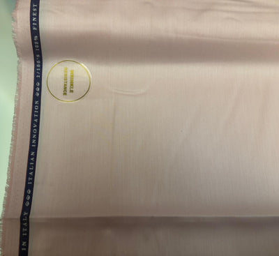 Italian Supima Cotton Twill VERCELLI' 58" wide available in white, pink and lilac [18632/33]