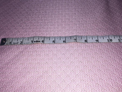 Silk Brocade fabric motifs with subtle lurex in 2 different colors white ivory and baby pink BRO1098[3/4]