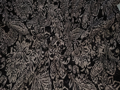 Silk chiffon printed  fabric MULTICOLOR 44" wide [12288]
