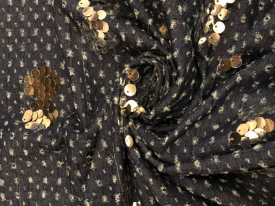 DENIM with sequin available in 2 colors denim blue light and denim blue dark [18615/16]