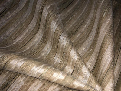 TUSSAR SILK FABRIC WITH SILK STRIPES 44" WIDE [6957/15619/15620]