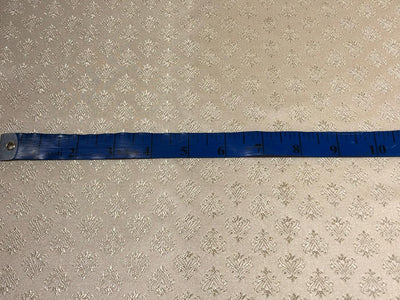 Silk Brocade fabric 56" ivory cream with self motif  jacquard BRO1062[3]