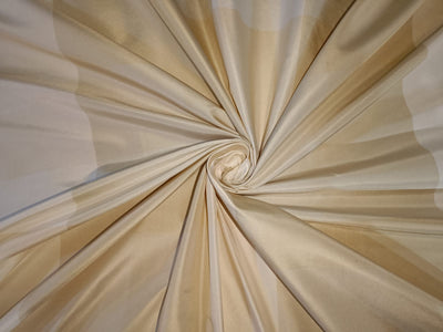 100% PURE SILK TAFFETA FABRIC PLAIDS CREAM AND BEIGE PLAIDS 54" wide TAFNEWC5[1]