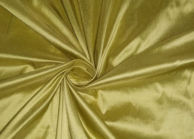 100% Silk Dupion fabric GOLDEN OLIVE color 54" wide DUP388[2]