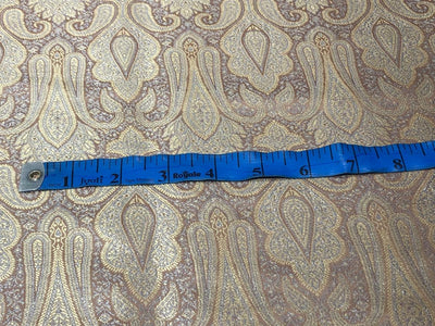 Silk Brocade fabric 44" wide paisley jacquard available in 3 colors pink and blue ,red and green and pastel pink and slate blue BRO1037