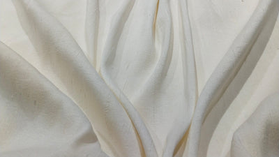 Sand wash Silk DUPION  fabric 44" wide-IVORY [15763]