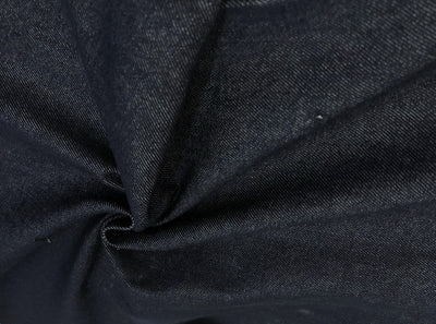 100% Cotton Denim  Fabric deep denim blue  58" wide [18543]